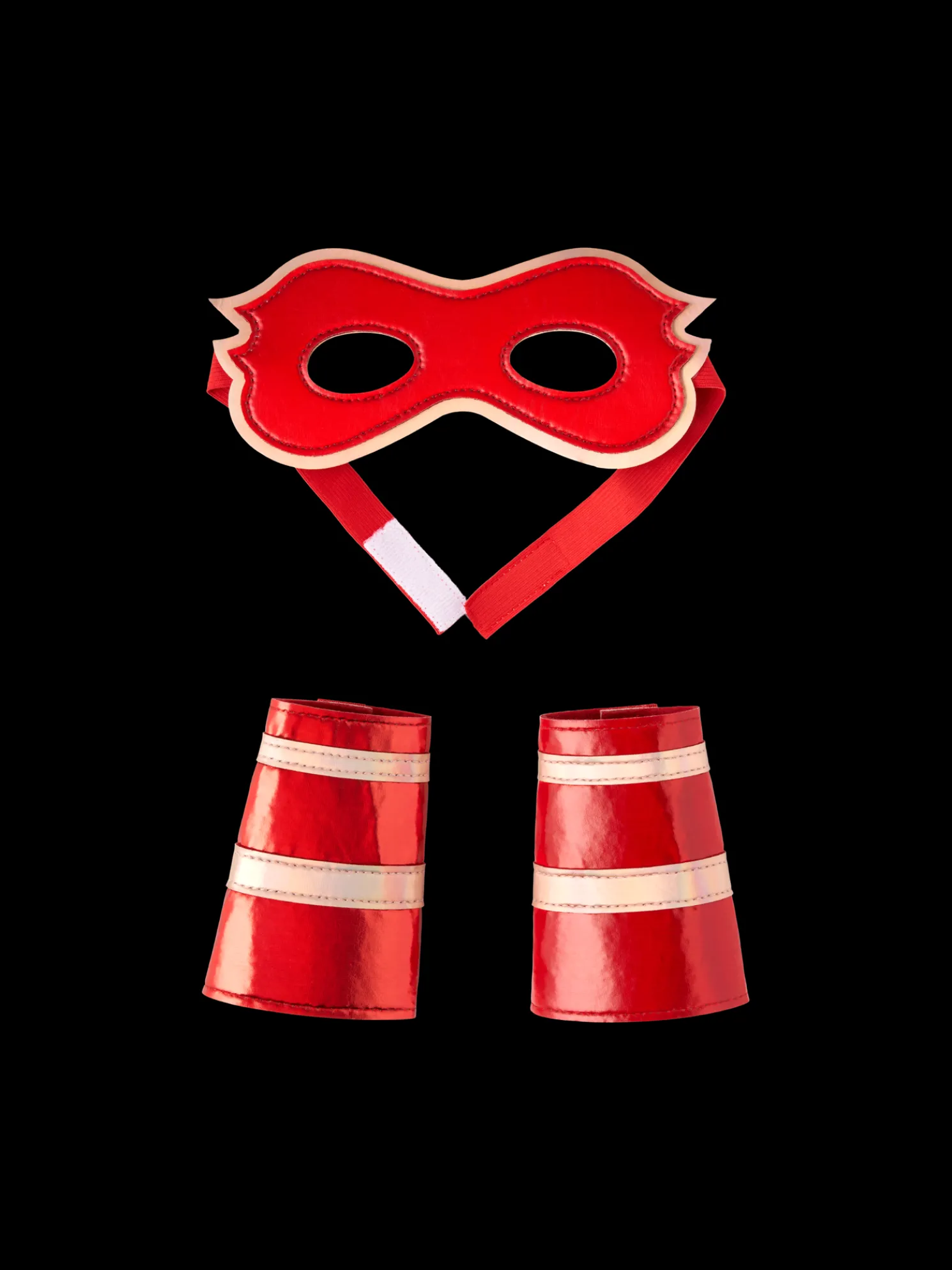 Kostüm-Maske Und Manschetten